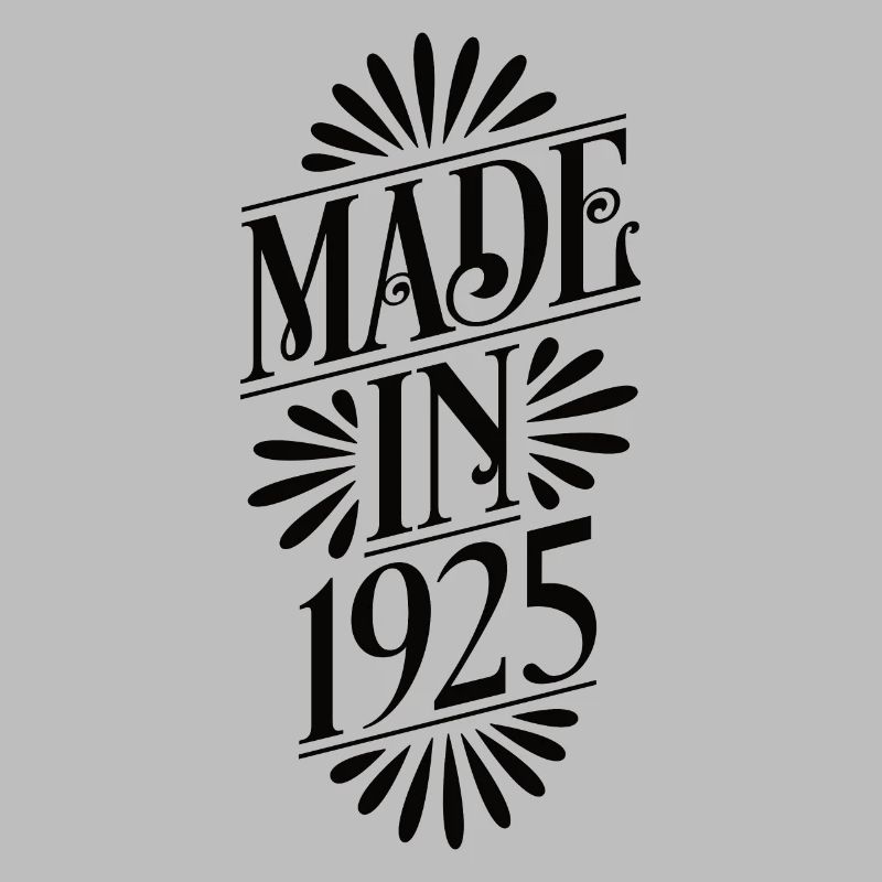 1925 - Année de construction 1925 - Né en 1925