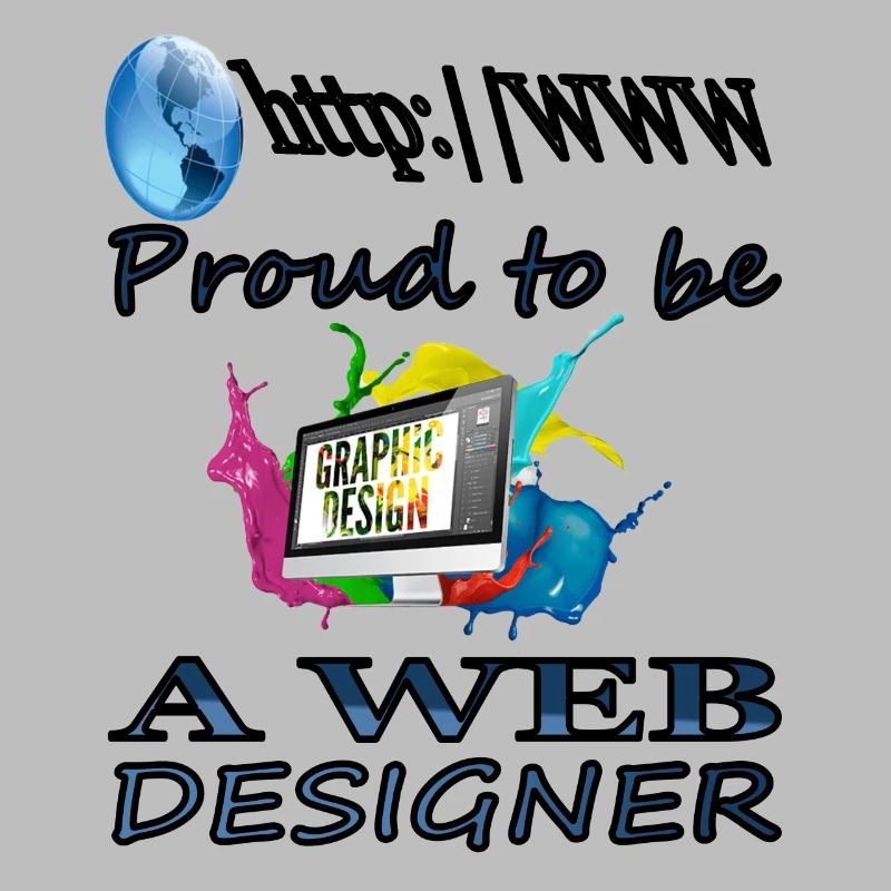 Ich bin Web designer Web-Entwickler Geschenkidee