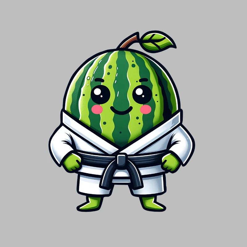 Karate Watermelon Master in Gi