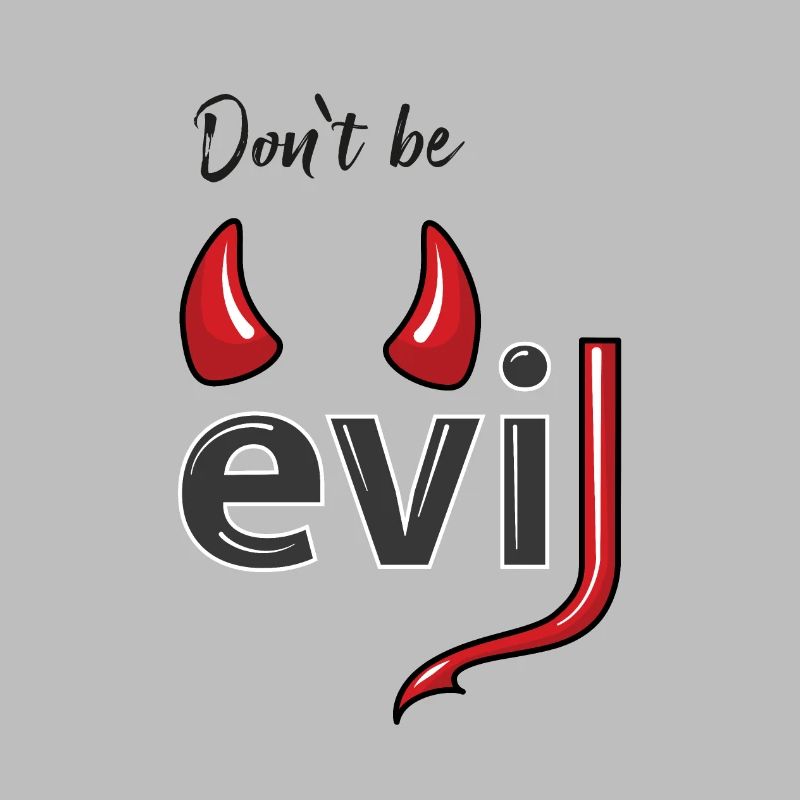 Don't be evil - Devil's Horns