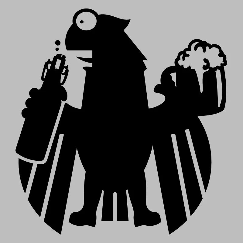 Kampftrinker Satirischer Adler / Boozer eagle (1c)