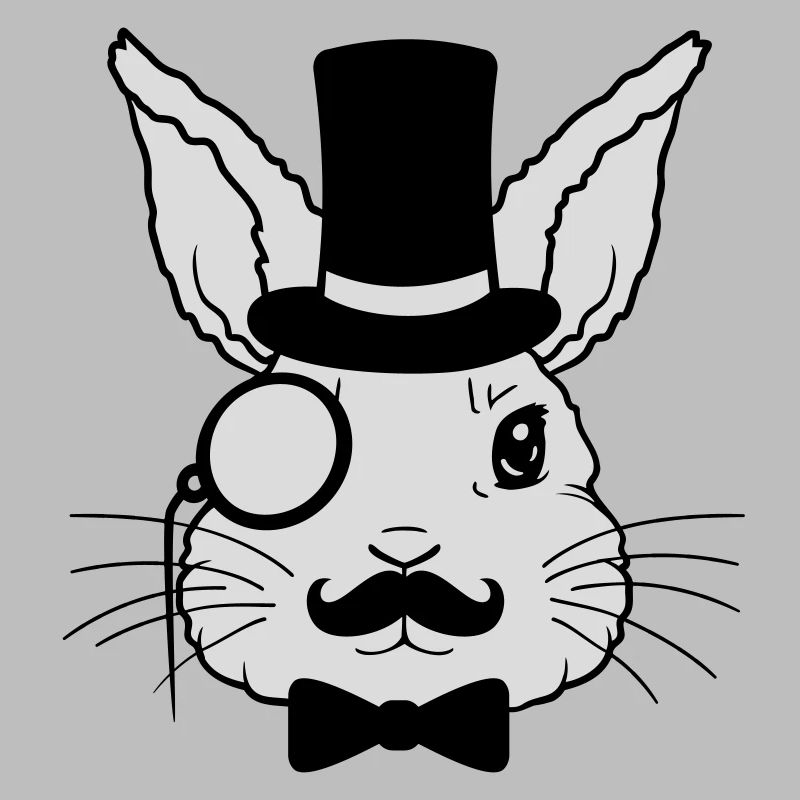Cylindre monocle Sir Rabbit