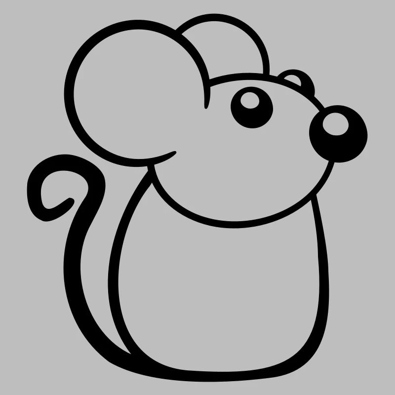 Mouse Mouse Cute Little Rat Rodent Friendly