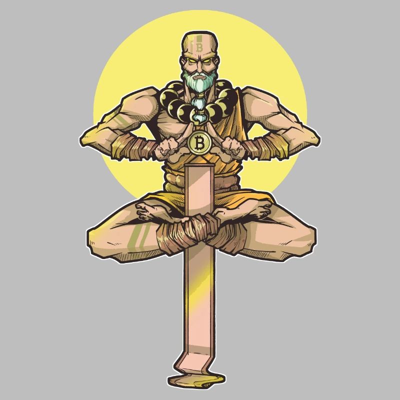 Bitcoin Monk Class RPG Jeu de rôle Table de table