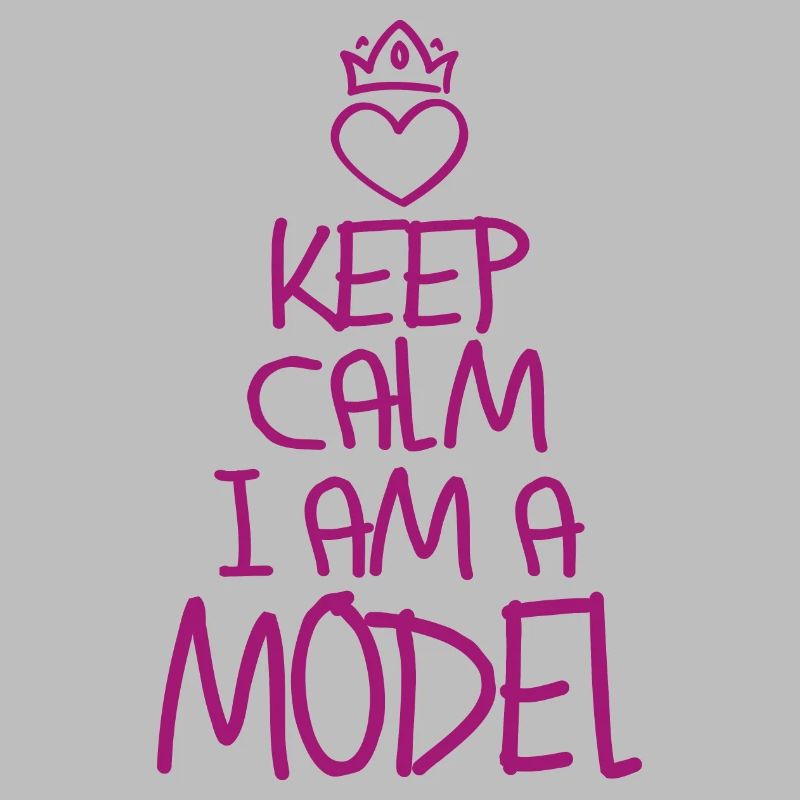 Keep Calm Model cool Model Geschenk