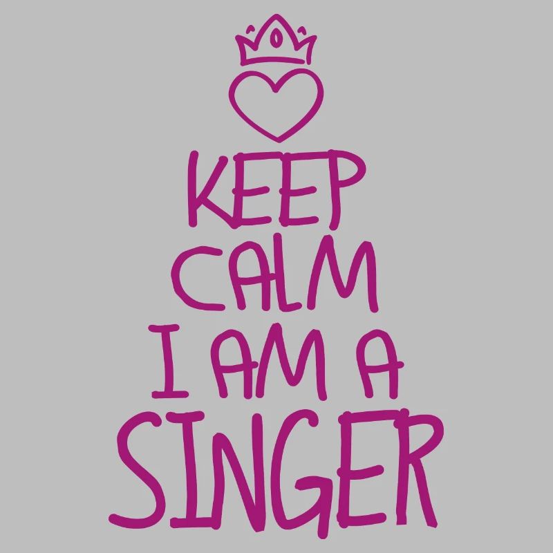 Keep Calm Singer Cool Singer Gift