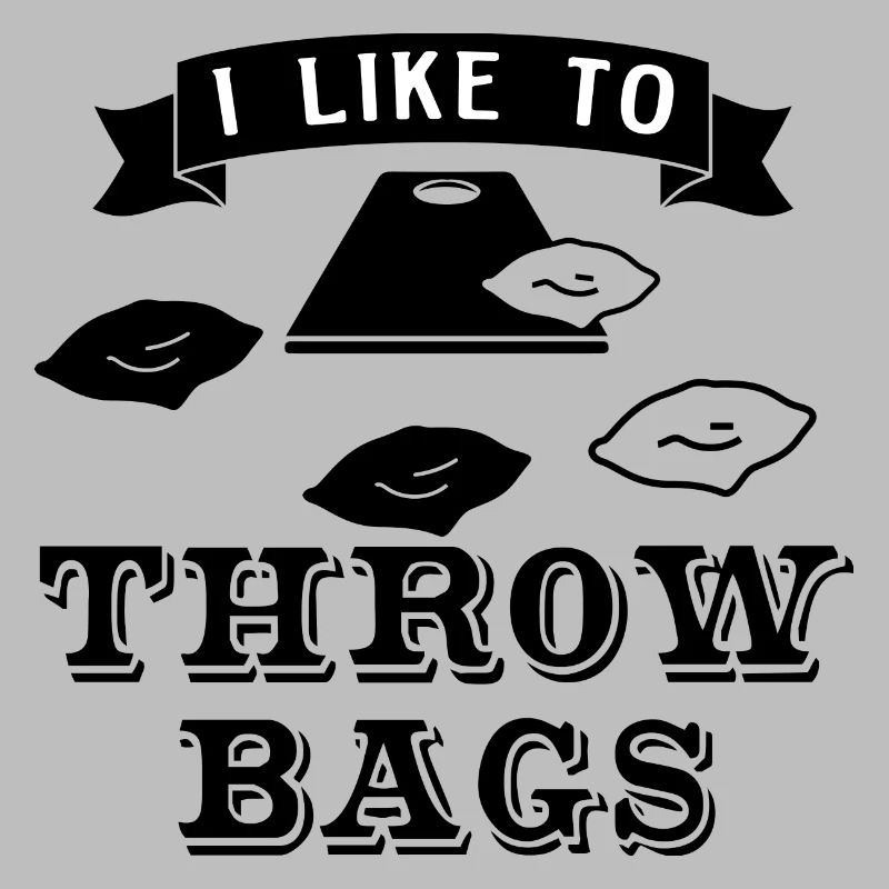 Poufs à lancer Ironic Cornhole Player Sack Toss