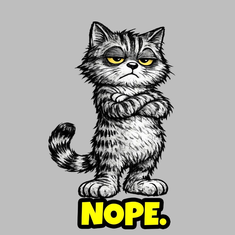 Nope. – Grumpy Katze (Chef Vibes)