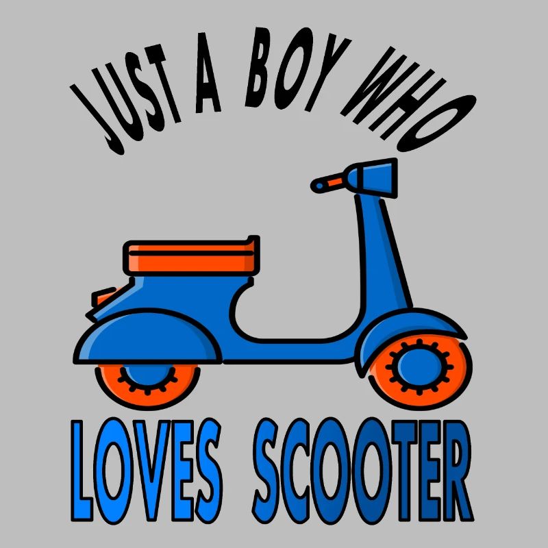 Rollerfahrer Rollerfahren Roller Scooter Geschenk