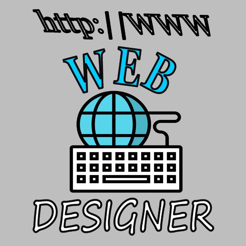 Ich bin Web Designer Website Internet Geschenkidee