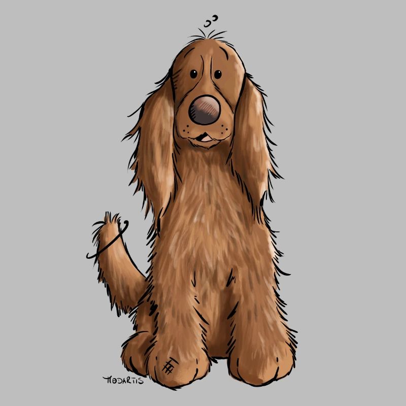 Cocker Spaniel mach Sitz