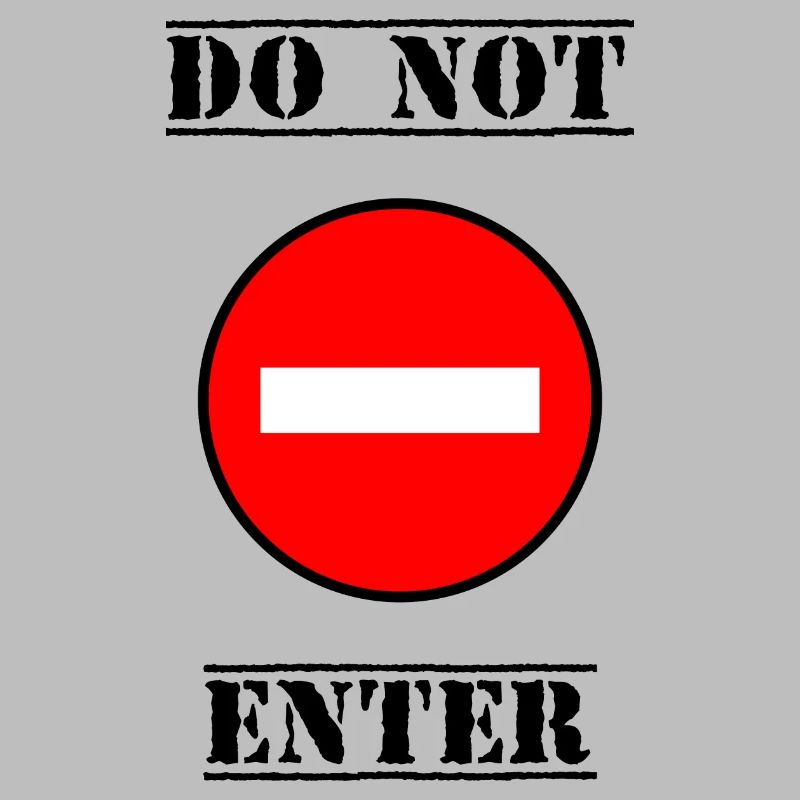 FORBIDDEN. DO NOT ENTER. PANEL. DANGER