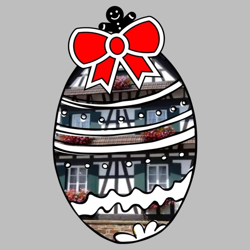 Alsace Easter egg