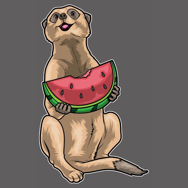 Suricate Pastèque