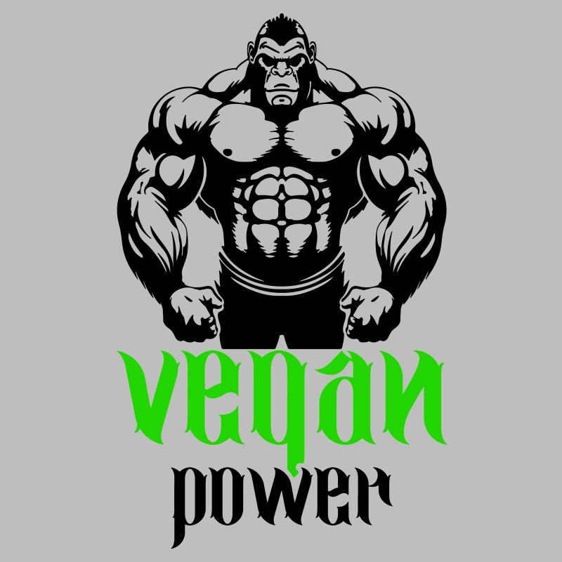 Gorilla Bodybuilder Végétalien
