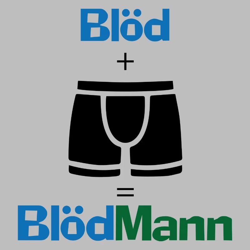 Blödmann Mann Idiot Geschenk provokant Spruch Idee