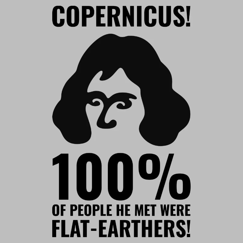 Copernicus gegen Flat Earthers