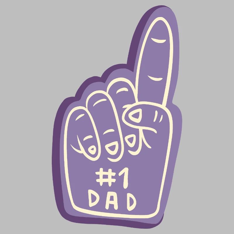 #1 Dad based on design