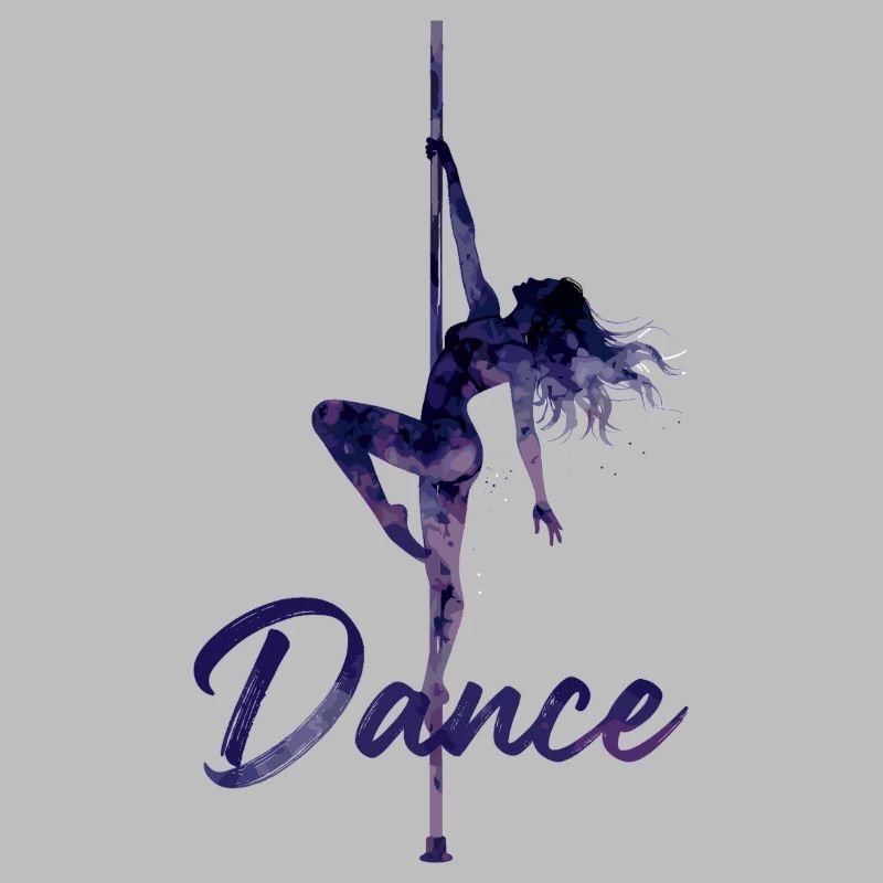 Pole Dance Silhouette – Elegant Pole Art