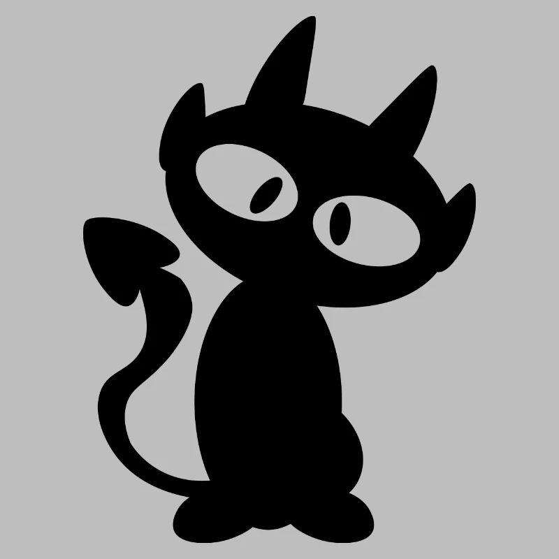 Devil - little devil now also on face mask