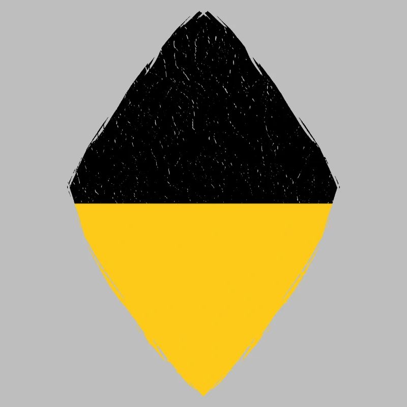 Drapeau du Bade-Wurtemberg Heimat Stuttgart