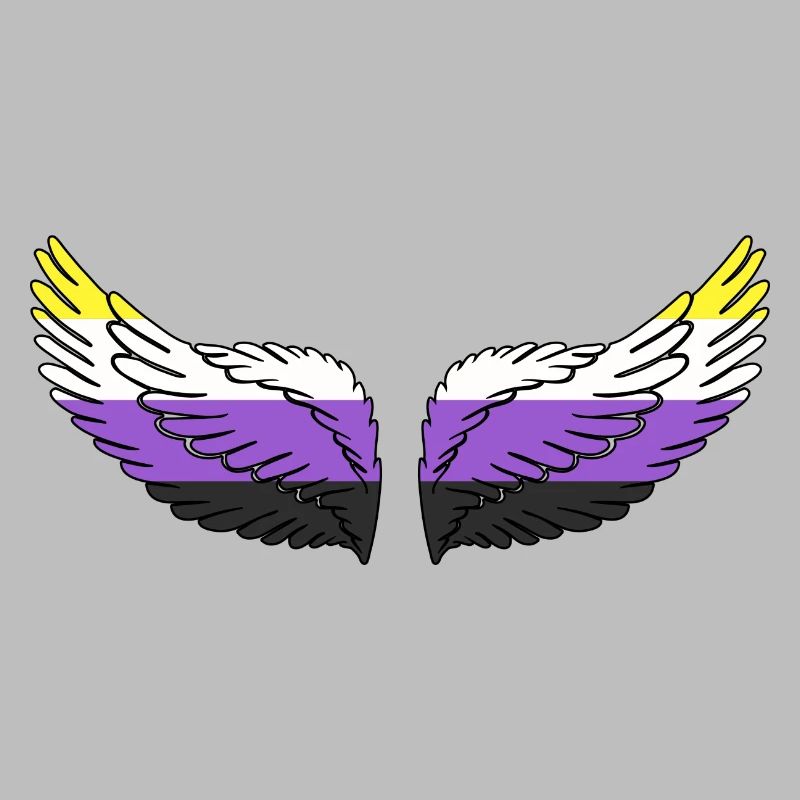Wing Nonbinary Non-Binary Gender Nonbinary