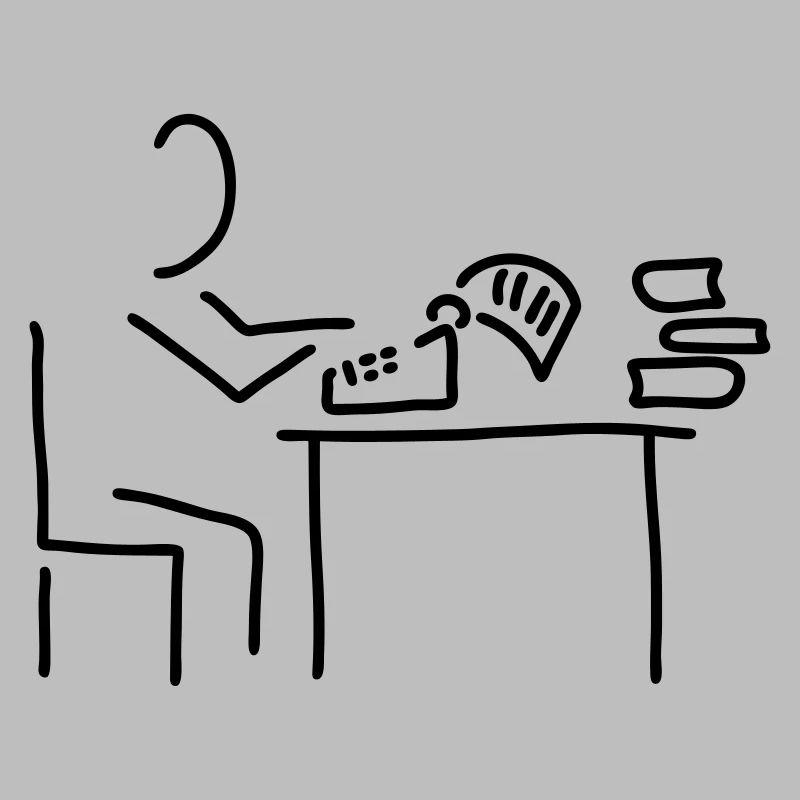 autor schreibt buch