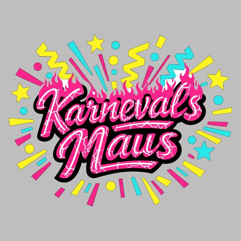 Karnevalsmaus - Karneval Geschenk