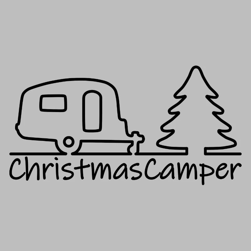 Camping-car de Noël - Wohnwagen / Caravane