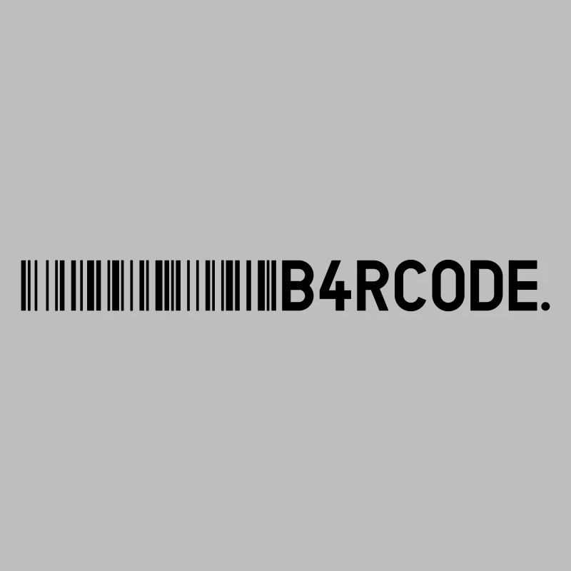 B4RCODE. Line black