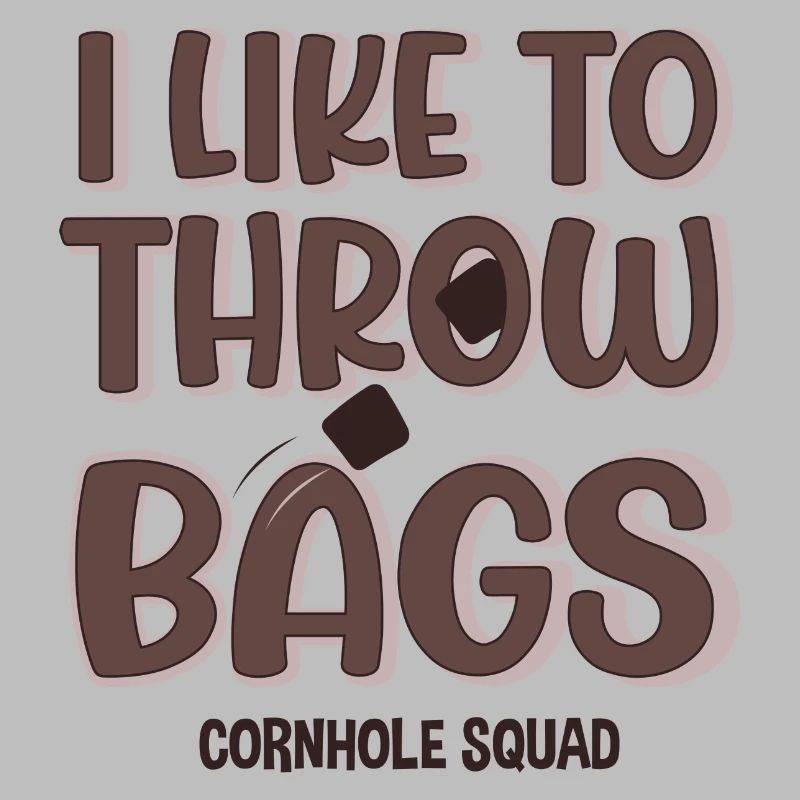 Sacs à lancer Ironic Quote Cornhole Player