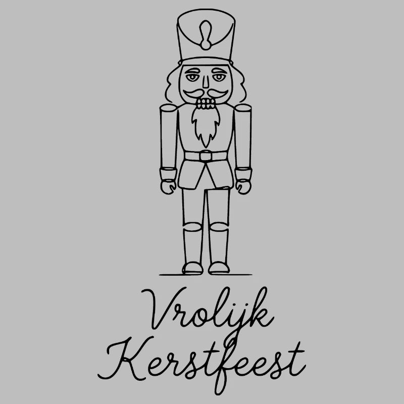 Vrolijk Kerstfeest Nutcracker Christmas