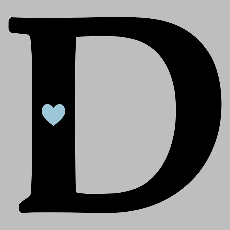 point d Initial letter