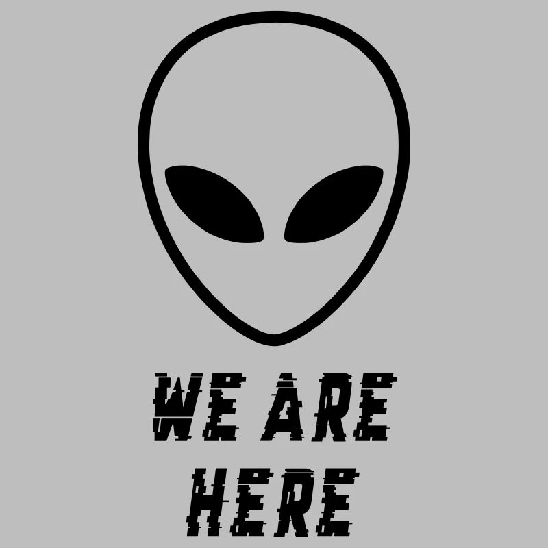Alien waren hier