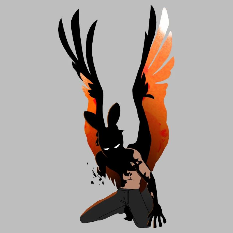 Flame Wing Warrior Figure