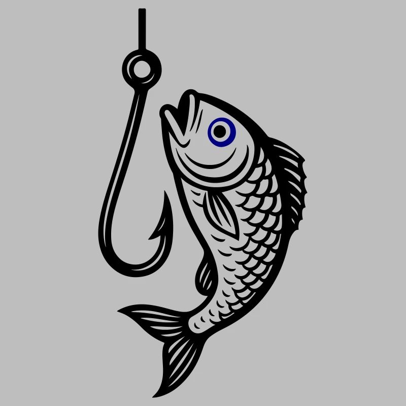 Hameçon Icône de poisson