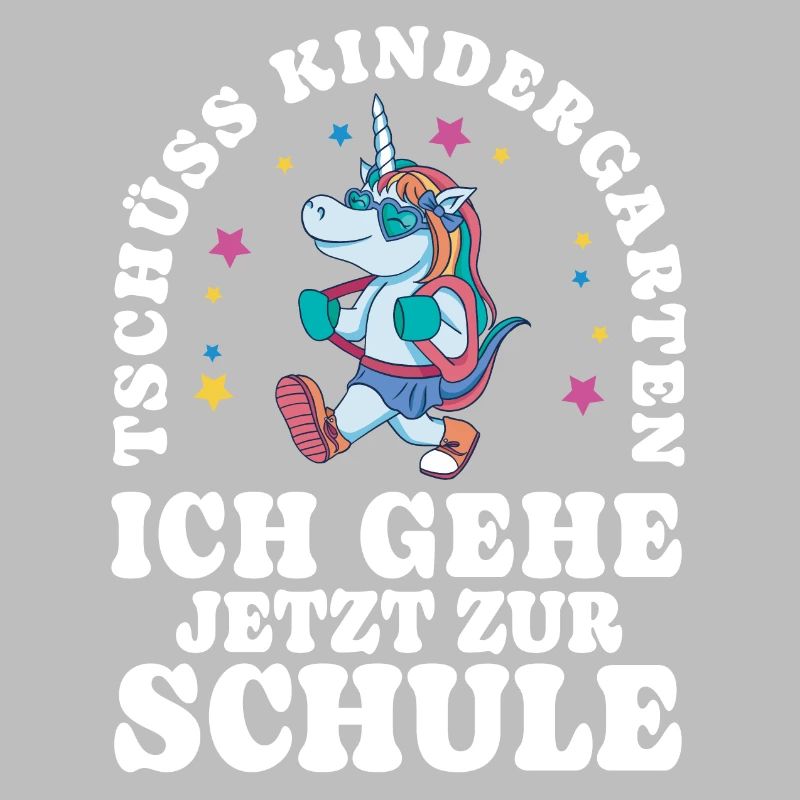 Einschulung Einhorn Tschüss Kindergarten