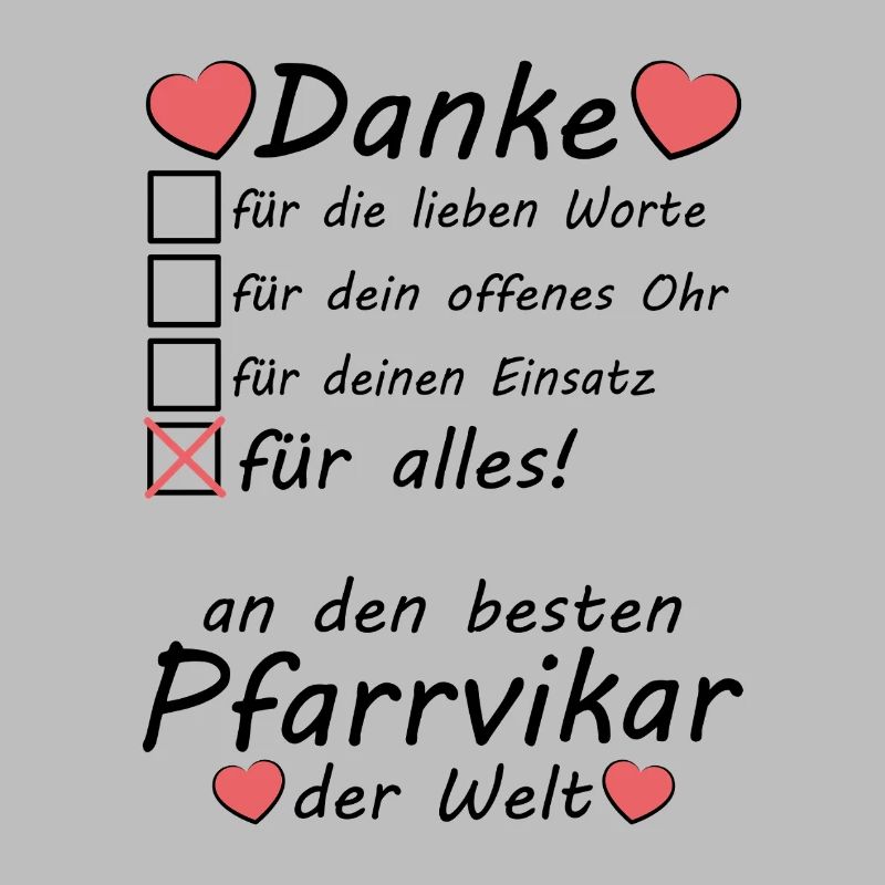 Pfarrvikar Danke sagen Abschied Abschiedsgeschenk