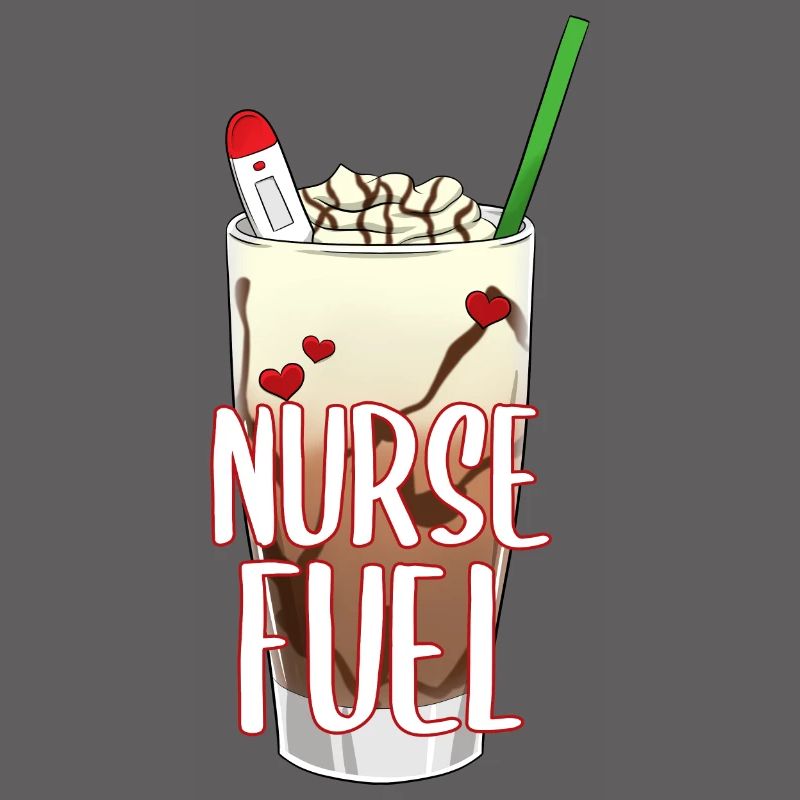 Krankenschwester Energy Kaffee Eiscreme I Geschenk