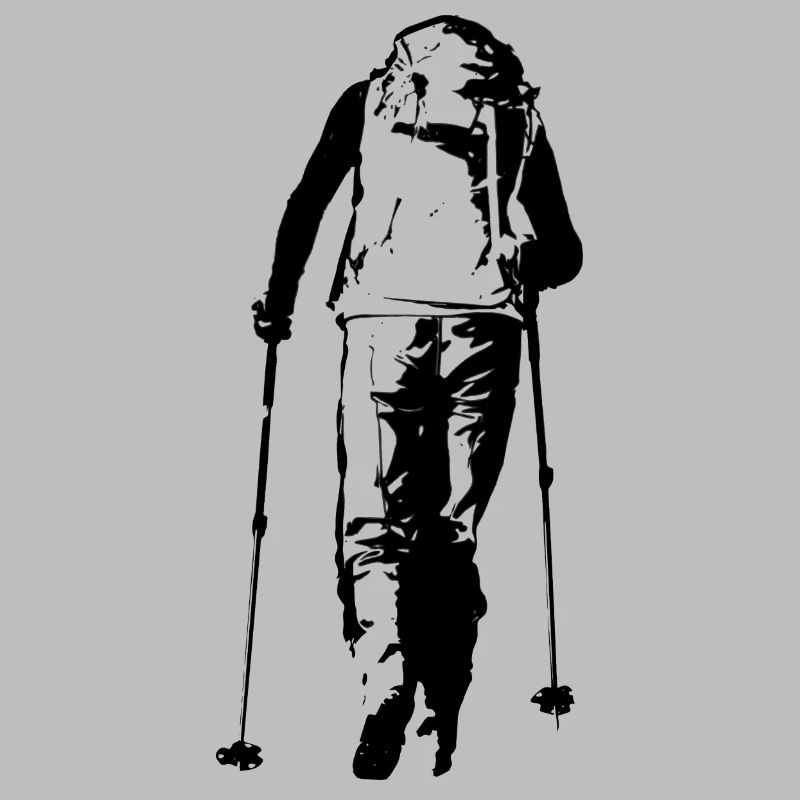 Wanderer Silhouette