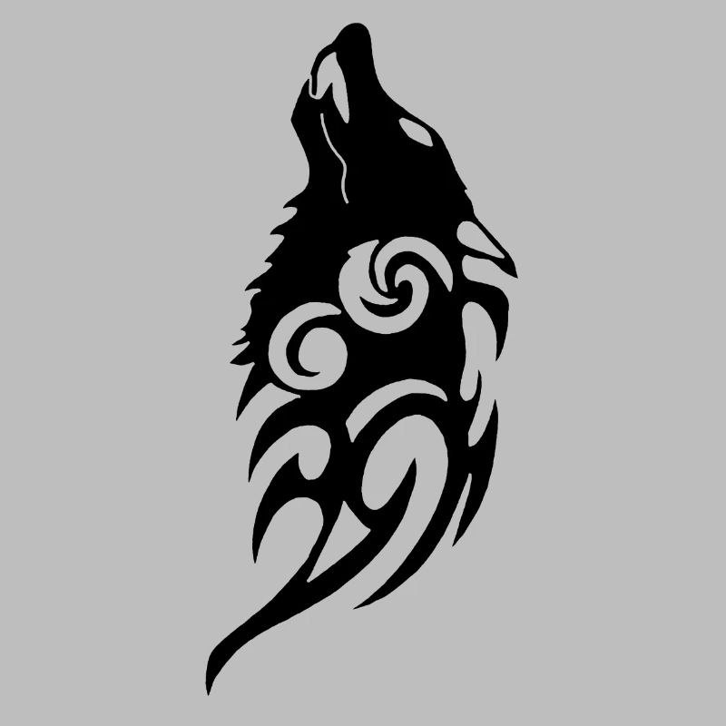 Schwarzer Wolf: Geist des Waldes