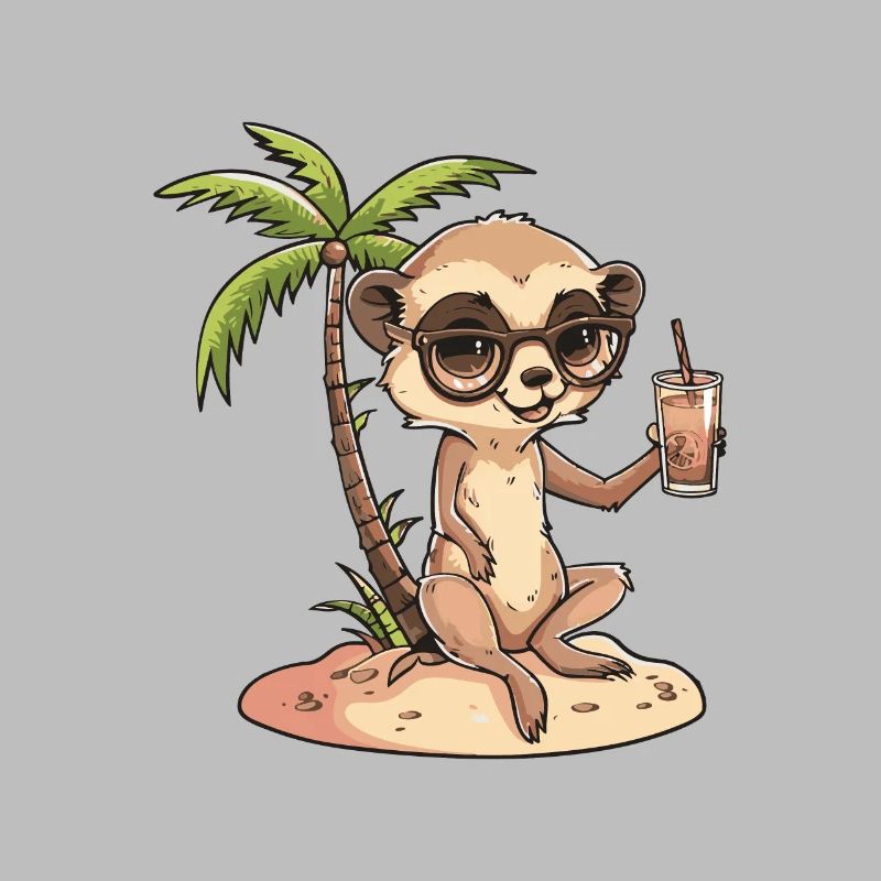 Erdmännchen Sommer Urlaub