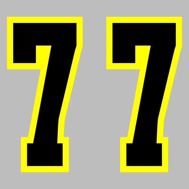 Maillot à 77 numéros