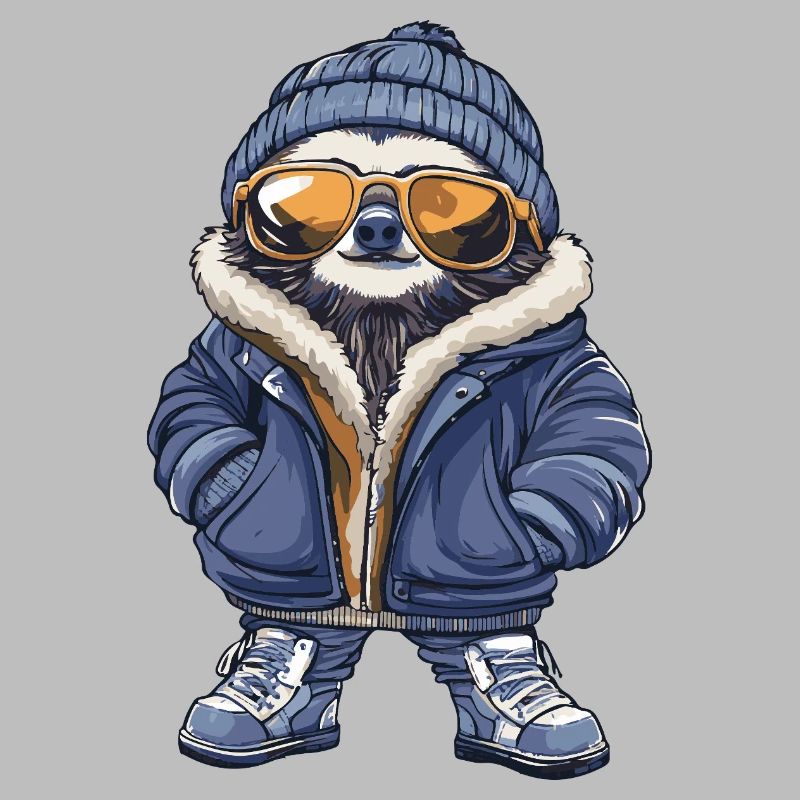 Sloth Cool Comic