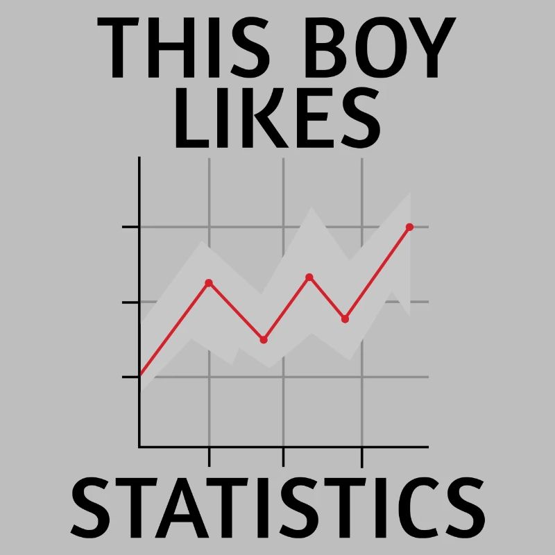 Junge mag Statistik Data Analyst Science