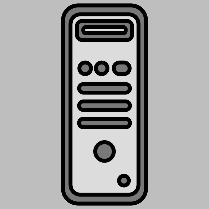 Chassis Computer Tower Icon