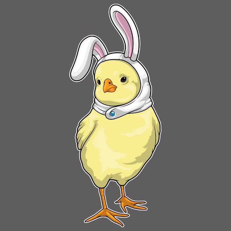 Chick Bunny Easter