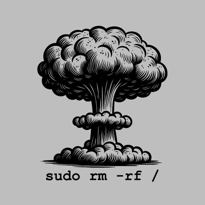 Linux Funny Linux Command Sudo RM RF pour Homme