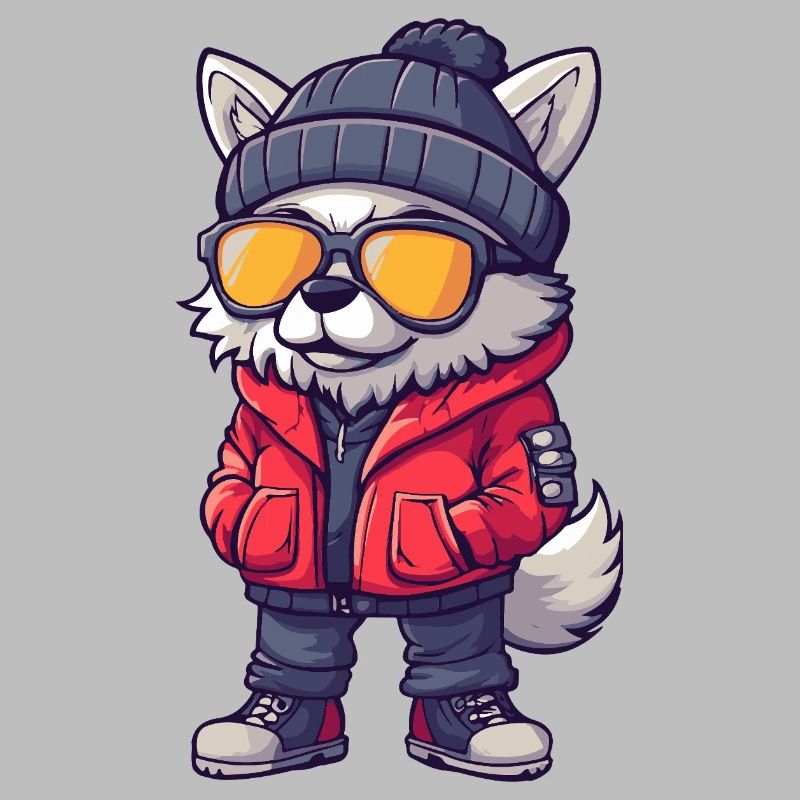 Wolf Cool Comic