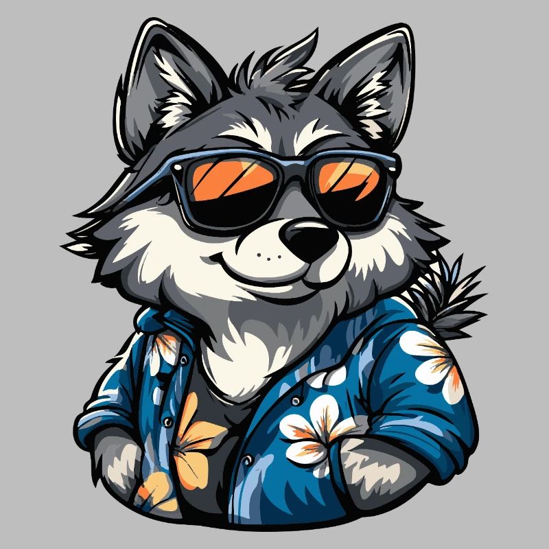 Wolf Comic Vacation